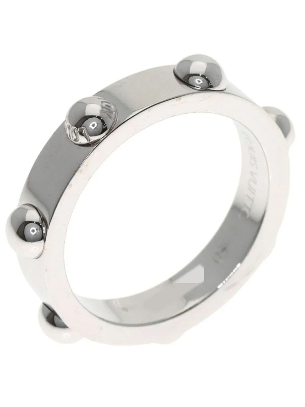 Louis Vuitton Empreinte 60 Ring 18K White Gold - Picture 2 of 10